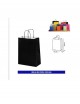 Bolsas papel c/ asa 32x40 negra | Ducaval | Envíos 24/48 h