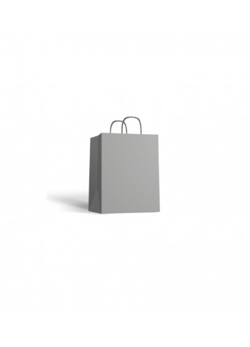  Bolsa papel c/ asa plata 32x40 | Ducaval | Envíos 24/48 horas