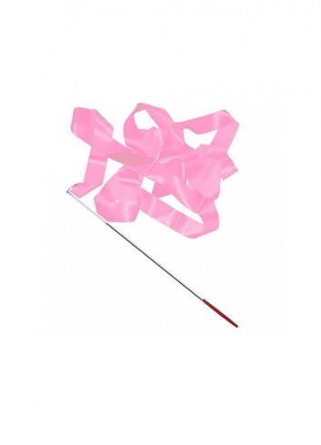 Cinta gimnasia ritmica rosa