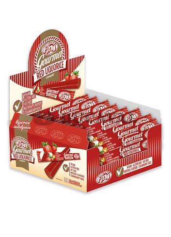 Regaliz rojo gourmet 32 piezas. Ducaval envios 24/48 horas