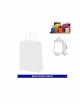 Bolsas papel c/ asa 32x40 blanco | Ducaval | Envíos 24/48 horas