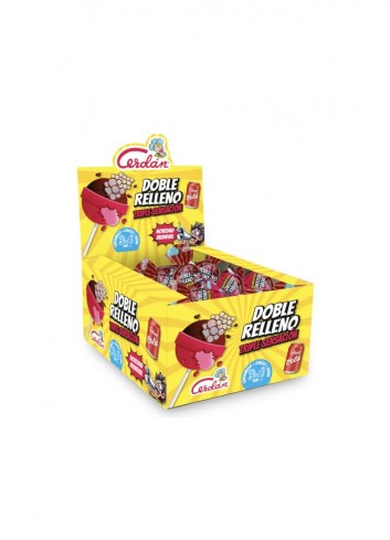 Doble relleno soda+ chicle cola 200 g 55 pzas  | Ducaval | Envías 24/48 horas 