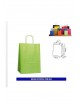 Bolsa papel con asa 24+11x34 verde | Ducaval | Envías 24/48 horas 