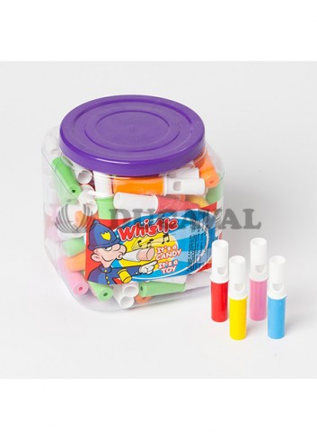 Silbato 5 gr Tarro Pet 125 U. - Disfraces Ducaval