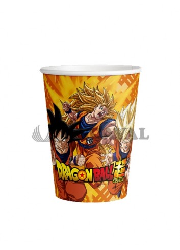 Vasos Dragon Ball 8ud. Ducaval envios 24/48 horas