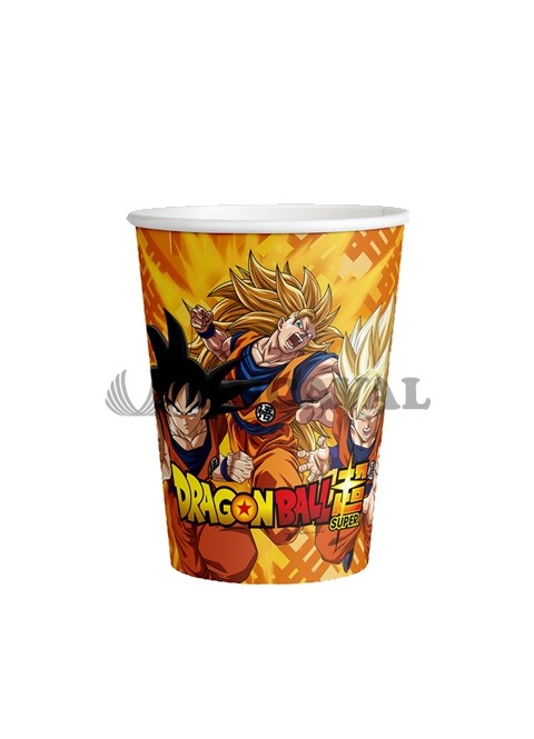 Vasos Dragon Ball 8ud. Ducaval envios 24/48 horas