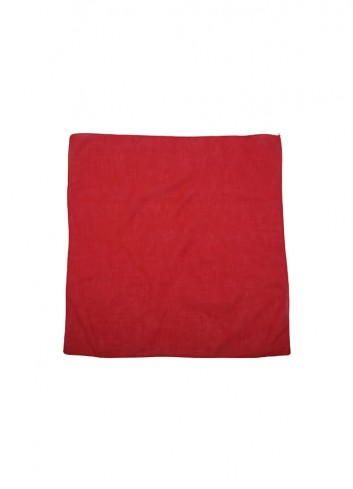 Pañuelo liso rojo. | Ducaval | Envio en 24/48 horas.