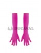 Guantes largos fucsia