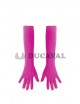 Guantes largos fucsia