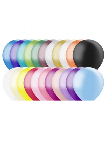Globos surtidos 90 cm metalizados 50 und | Ducaval | Envías 24/48 horas 