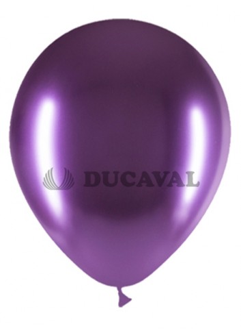 Globos látex brilliant púrpura 30cm 50ud | Ducaval |