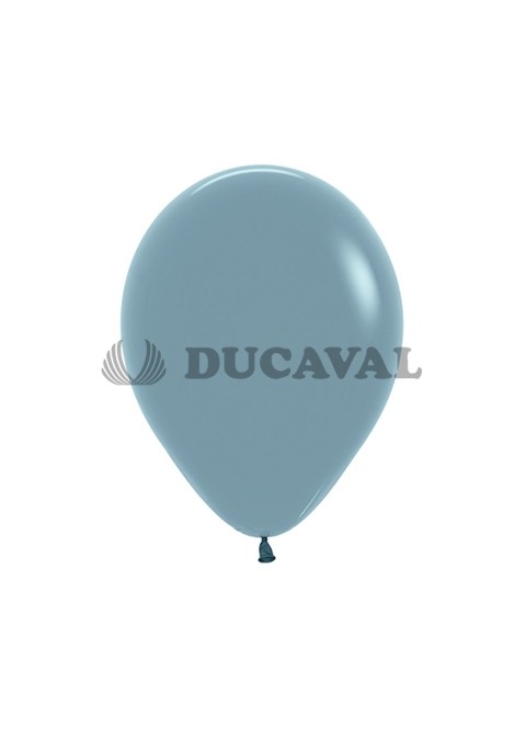 Globo látex pastel dusk azul 30cm 50 unidades. Ducaval envios 24/48 horas