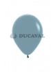 Globo látex pastel dusk azul 30cm 50 unidades. Ducaval envios 24/48 horas