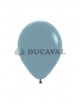 Globo látex pastel dusk azul 30cm 50 unidades. Ducaval envios 24/48 horas