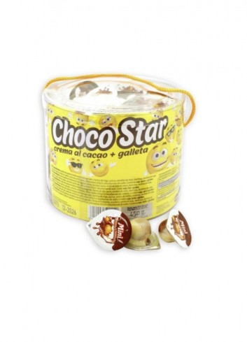 Choco star crema cacao + galleta 100u | Ducaval | Envías 24/48 horas 