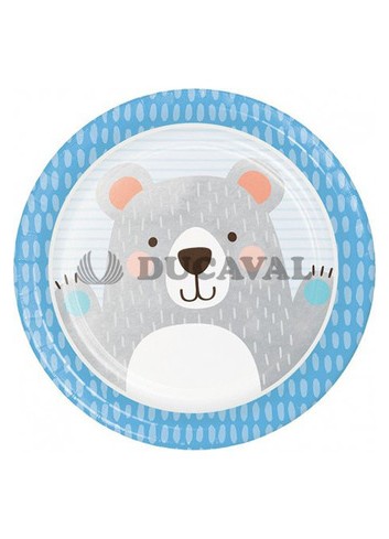 Plato oso 23cm 8U
