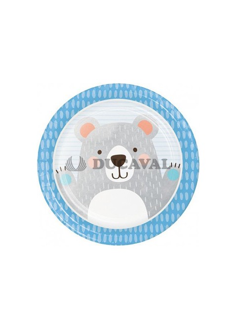 Plato oso 23cm 8U