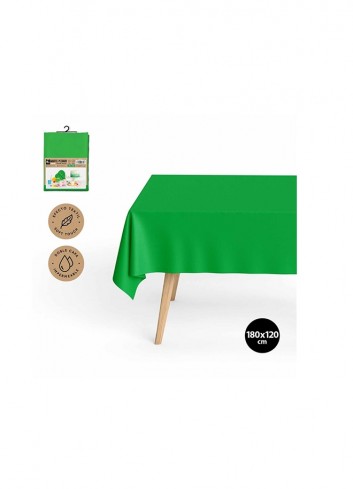 Mantel impermeable verde 120x180cm | Ducaval | Envíos 24/48 horas