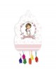 Piñata de comunión niña 33X46 | Ducaval | Envíos 24/48 horas