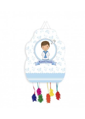Piñata de comunión niño 33X46CM | Ducaval | Envíos 24/48 horas