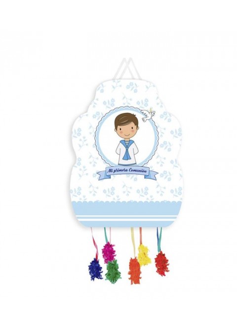 Piñata de comunión niño 33X46CM | Ducaval | Envíos 24/48 horas