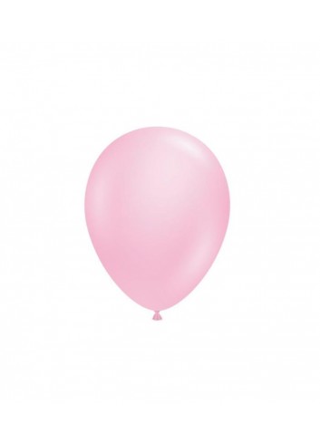 Globos látex rosa bebé matte 95cm 50u | Ducaval | Envíos 24/48 horas