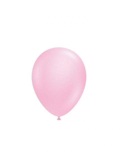 Globos látex rosa bebé matte 95cm 50u | Ducaval | Envíos 24/48 horas