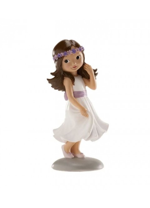 Figura niña comunión 15cm - Disfraces Ducaval