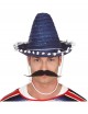 Sombrero mejicano azul 33cm | Ducaval | Envíos 24/48 horas