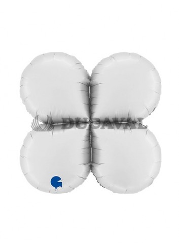 Base gotas maxi 26" blanco satinado
