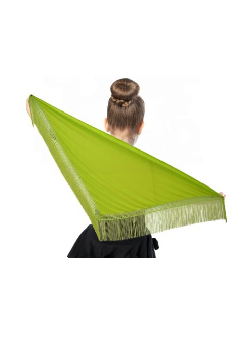 Mantón pequeño liso verde pistacho | Ducaval | Envíos 24/48 horas