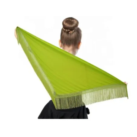 Mantón pequeño liso verde pistacho | Ducaval | Envíos 24/48 horas