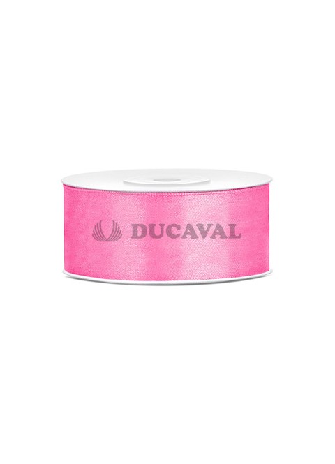 Cinta rosa satín 2.5cmX25m  Disfraces Ducaval