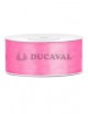 Cinta rosa satín 2.5cmX25m  Disfraces Ducaval