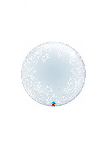 Globo bubble fantasia 61cm | ducaval | envíos 24/48 horas