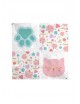 Servilletas de papel de gato de princesa para cumpleaños infantiles 33x33cm