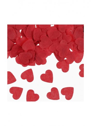 Confeti corazones 1.6X1.6cm 15g | Ducaval | Envías 24/48 horas 
