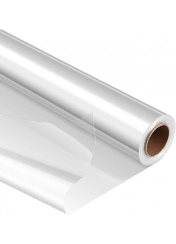 Papel de regalo ⏰ Plástico transparente 70cmX50m