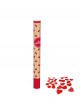 Cañon confeti petalos y corazones rojo 80cm | Ducaval | Envías 24/48 horas 