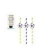 Pajitas de Futbol 20cm 8u | Ducaval | Envías 24/48 horas 