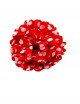 Flor pinza roja lunares blancos GD | Ducaval | Envíos 24/48 horas