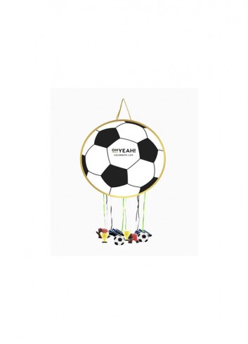 Piñata balón futbol 43cm 1ud | Ducaval | Envías 24/48 horas