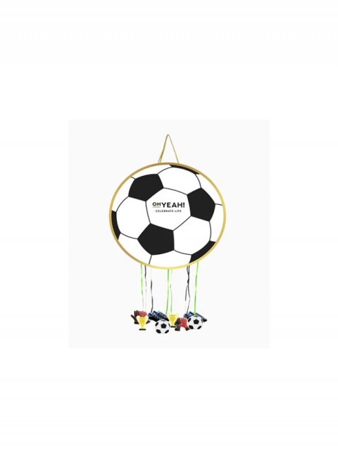 Piñata balón futbol 43cm 1ud | Ducaval | Envías 24/48 horas