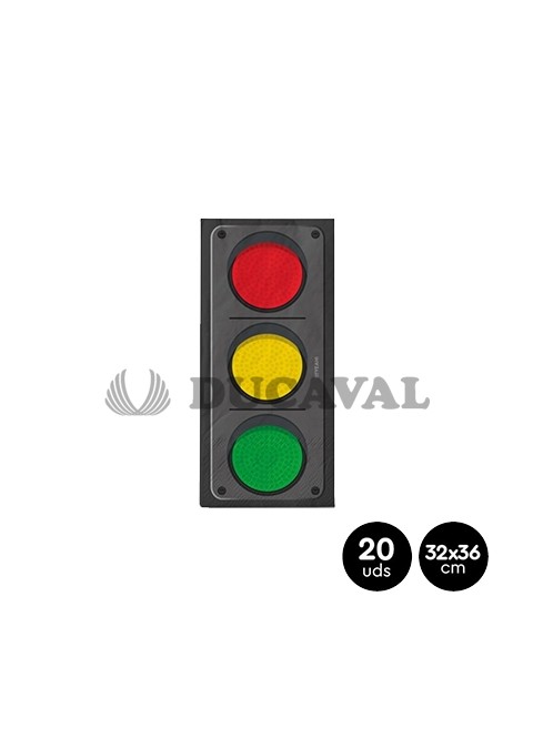 Servilletas semáforo doble capa 20ud
