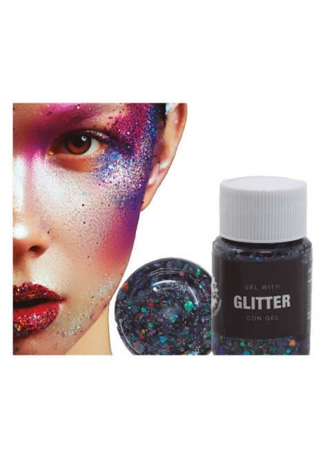 Bote glitter negro | Ducaval | Envías 24/48 horas 