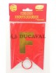 Guirnalda feliz cumpleaños purpurina roja