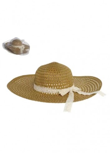 Sombrero de paja dulce 46cm | Ducaval | Envías 24/48 horas 
