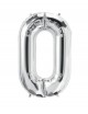 Globo foil letra U plata 86cm | Ducaval | Envíos 24/48 horas