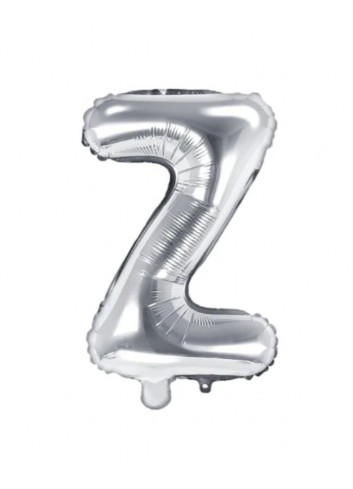 Globo foil letra U plata 86cm | Ducaval | Envíos 24/48 horas