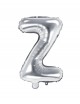 Globo foil letra U plata 86cm | Ducaval | Envíos 24/48 horas